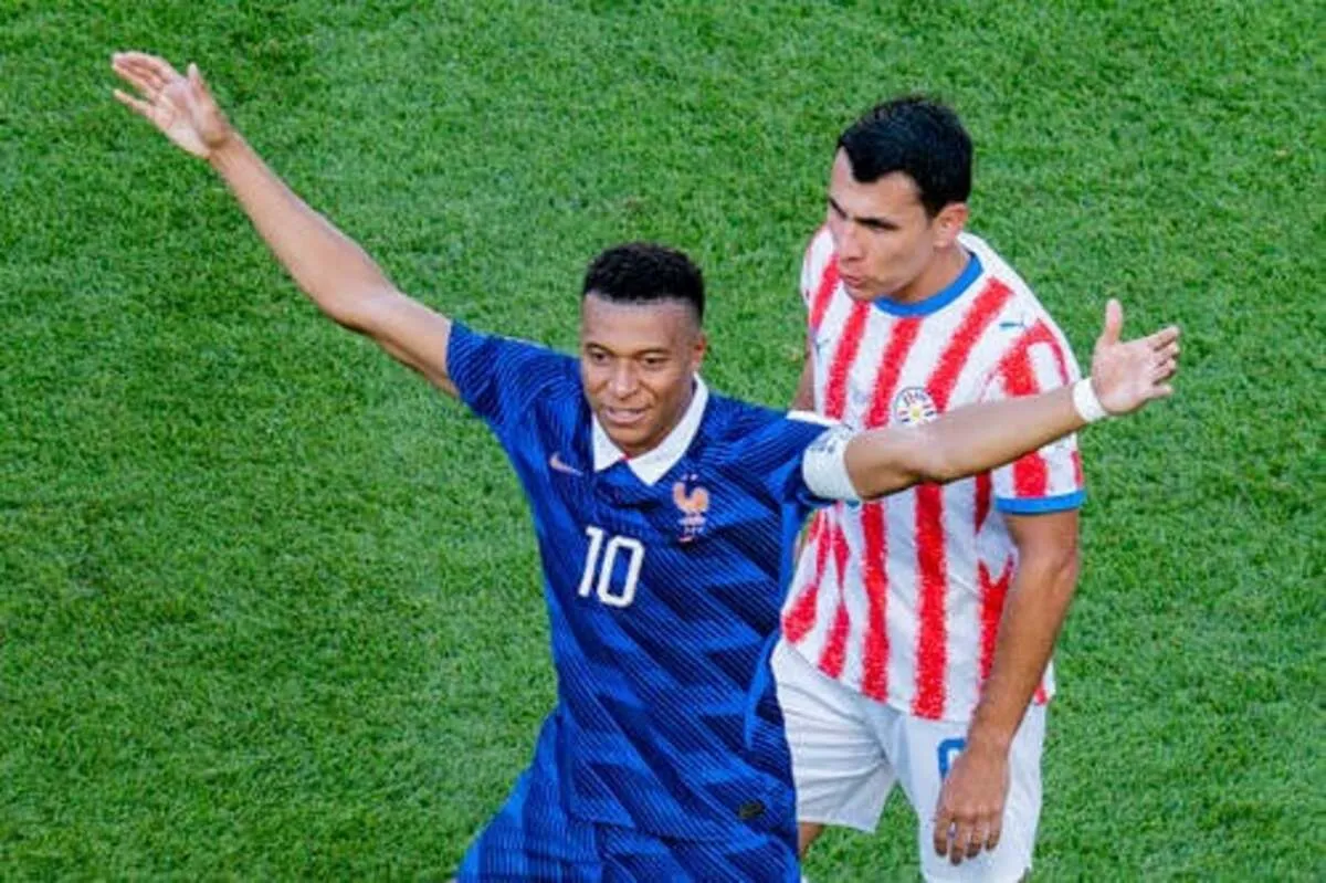 Kylian Mbappé in un momento di tensione durante i Mondiali 2026