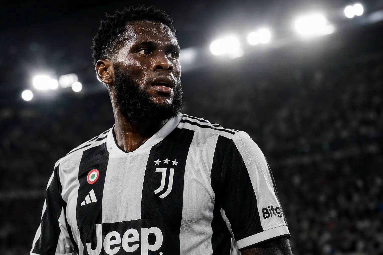 Franck Kessié con la maglia della Juventus all'Allianz Stadium di Torino - Calciomercato Juve 2026